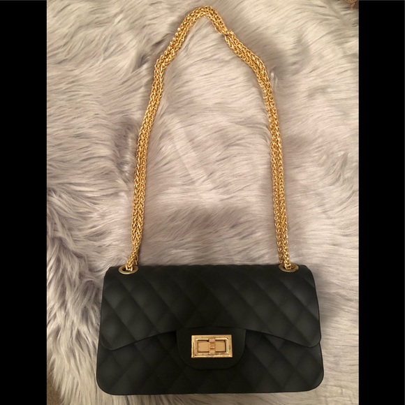 Cute black clutch bag - Picture 1 of 4